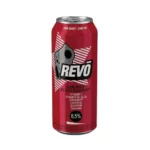 Revo wiśnia. Gazowany napój energetyczny alkoholowy. alc. 8,5% 500 ml