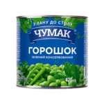 Groszek zielony konserwowany. Konserwy sterylizowane.  420 g