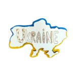 Magnez ze wzorem przedstawiającym Ukrainne.