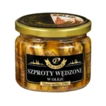Szproty wędzone w oleju słoik Riga Gold 275g