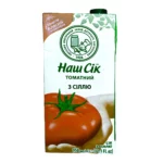 "Nasz sik" Sok pomidorowy z solą. 950ml