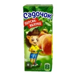 "Sadoczok" Nektar jabłkowo-brzoskwiniowy z miąższem. 200ml