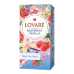 "Lovare"  Herbata czarna z jagodami, płatkami kwiatów o aromacie malin i wanilii  24x2g