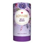 „Lovare” Herbata czarna z jagodami  o aromacie dzikich jagód. 80g