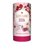 „Lovare” Herbata kwiatowa z hibiskusem, kawałkami owoców, jagodami, płatkami kwiatów o aromacie wiśni. 80g