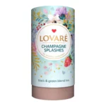 „Lovare” Mieszanka czarnej i zielonej herbaty z jagodami o aromacie truskawek. 80g