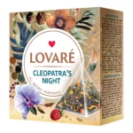 "Lovare" Herbata zielona z płatkami kwiatów o  aromacie malinowym 15x2g