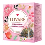 "Lovare" Herbata zielona o aromacie poziomek 15x2g