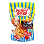 "Funny Sheep" Popcorn w karmelu z orzeszkami ziemnymi i masłem 90g