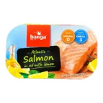 "Banga" Łosoś w oleju z cytryną  120g