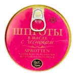 "Best time" Szproty w oleju z czosnkiem 160g