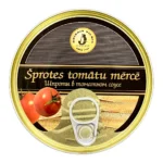 "Brivais vilnis" Szproty w sosie pomidorowym  160g