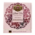 Pink tea assorted - herbata zielona w saszetkach z dodatkami 60 g
