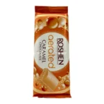 "Roshen" Carmel  napowietrzana biała czekolada o smaku karmelowym  80 g