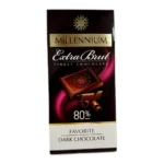 Gorzka czekolada "Millennium favorite"  brut 80% 100 g