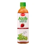 "Aleo" Napój  Aloe Vera z kawałkami aloesu i sokiem truskawkowy. 500 ml