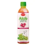 "Aleo" Napój  Aloe Vera z kawałkami aloesu i sokiem  granatowym. 500 ml
