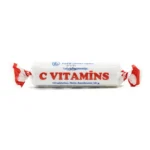 Tabletki z witaminą C „C Vitamīns” – Kijowska Fabryka Witamin, 30 g (10 tabletek)