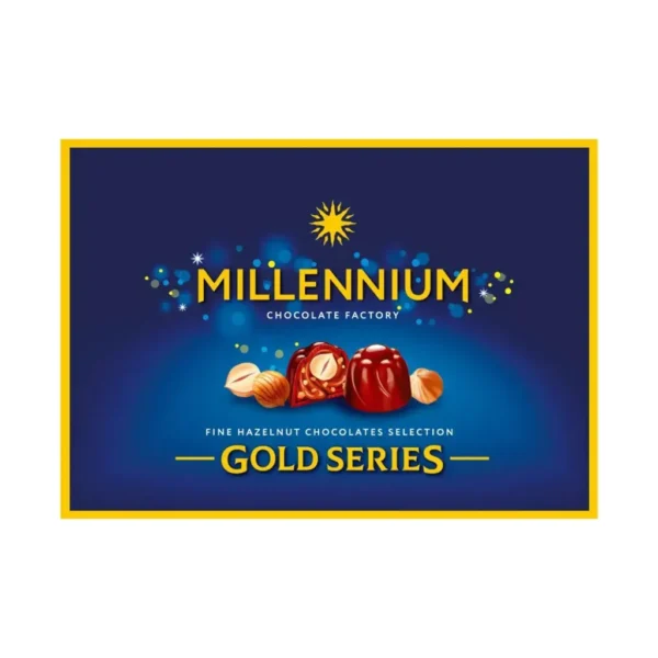 Praliny czekoladowe z orzechami „Millennium Gold Series” – Millennium , 205 g