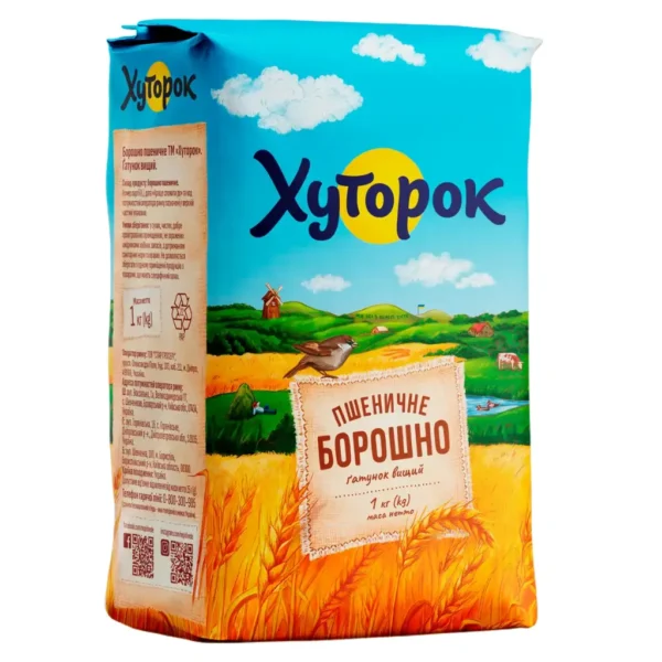 Mąka pszenna wyższego gatunku – Chutorok , 2 kg