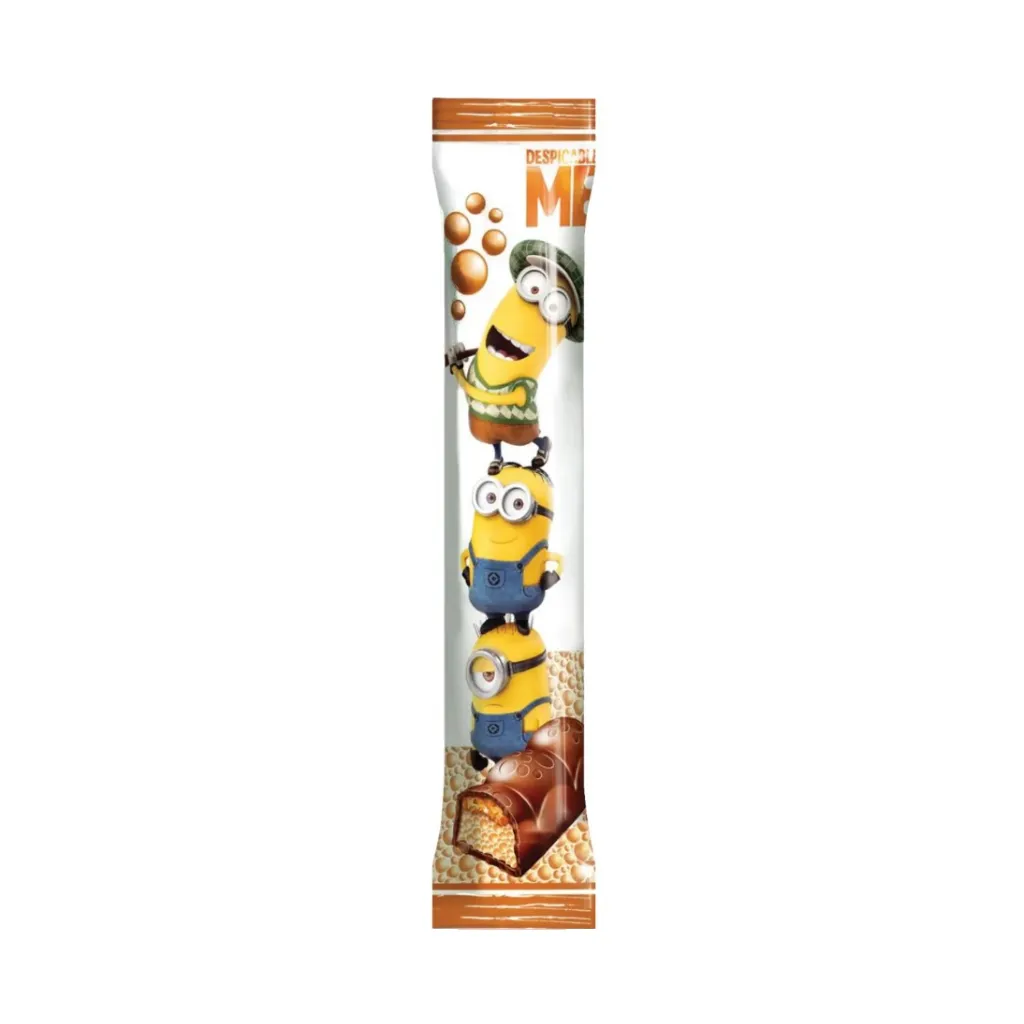 millennium air kids_9_11zon Czekolada mleczna napowietrzona z krokantem z orzechów laskowych „Lubimov Kids Caramel & Crunch” – Lubimov , 33 g - obrazek 1