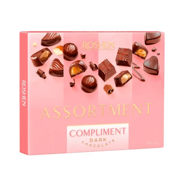 Zestaw cukierków czekoladowych „Roshen Compliment”  – Roshen, 145 g